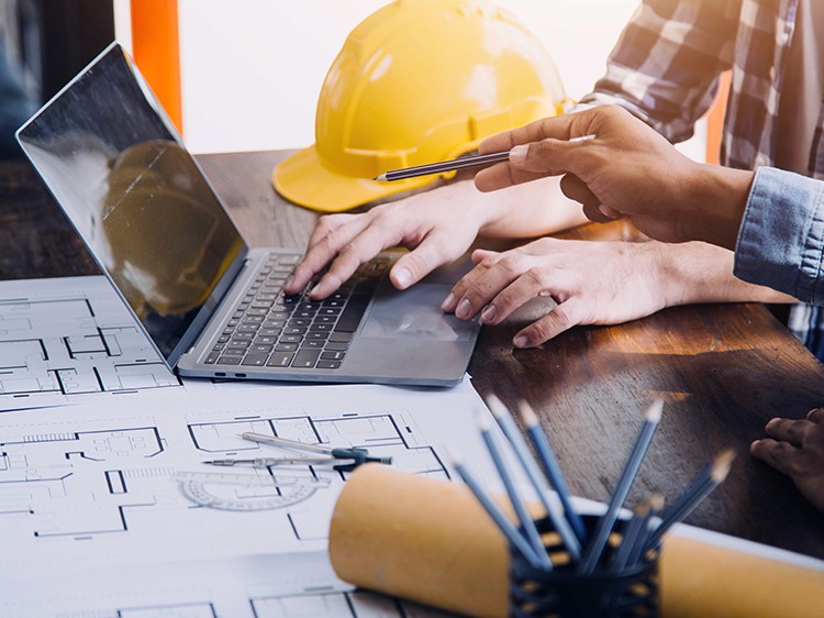 Construction site receivables