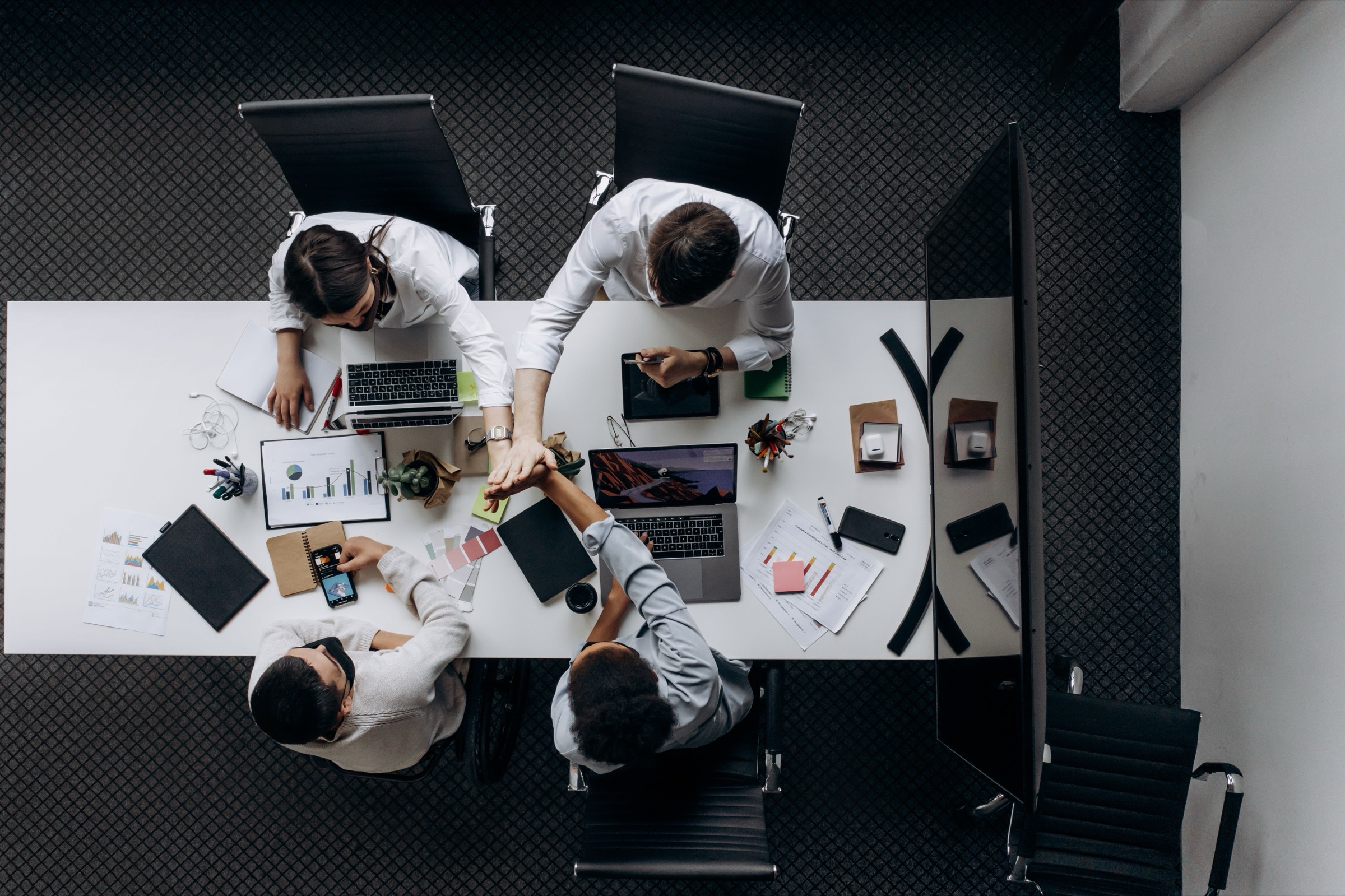 Staffing and professional-services team